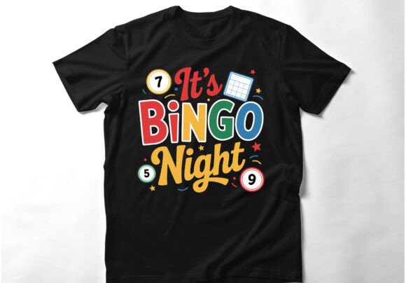 Download Vintage Casino Bingo T-shirt Design - Bingo Collection