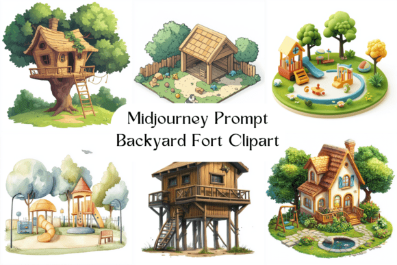 Download Midjourney Prompt for Backyard Fort Clipart - Prompt Collection