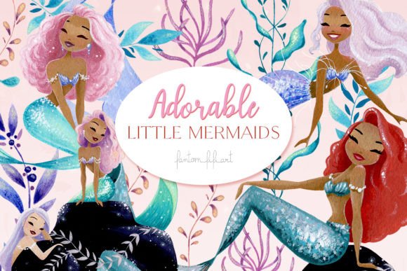 Download Adorable Mermaid Collection - Premium Bundle