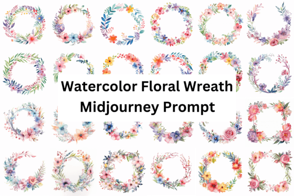 Download Midjourney Prompt for Floral Wreath - Prompt Collection