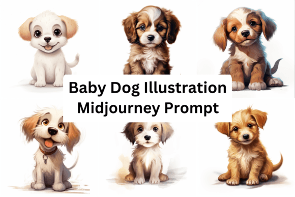 Download Midjourney Prompt for Dog Illustration - Prompt Collection